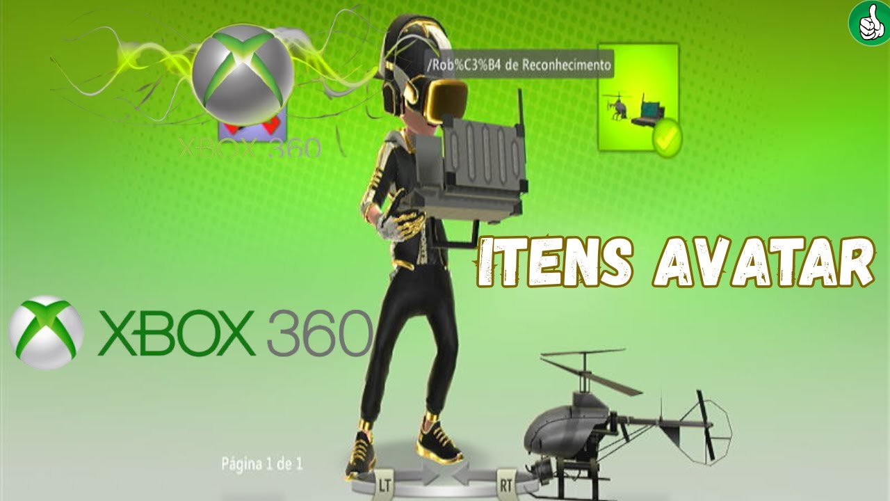 Itens avatar perfil online/Offline xbox 360 ABadAvatar/RGH (PC)
