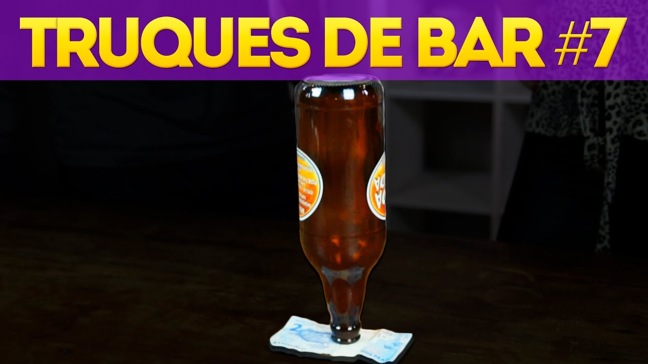 Truques de Bar #7 - Nota embaixo da garrafa