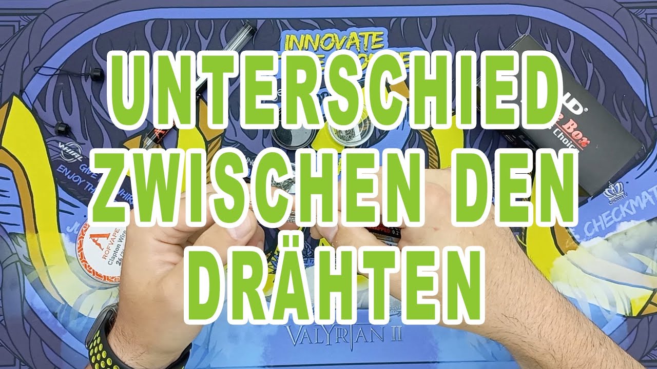 Unterschied zwischen den verschiedenen Dr&auml;hten bei Selbstwickeln?