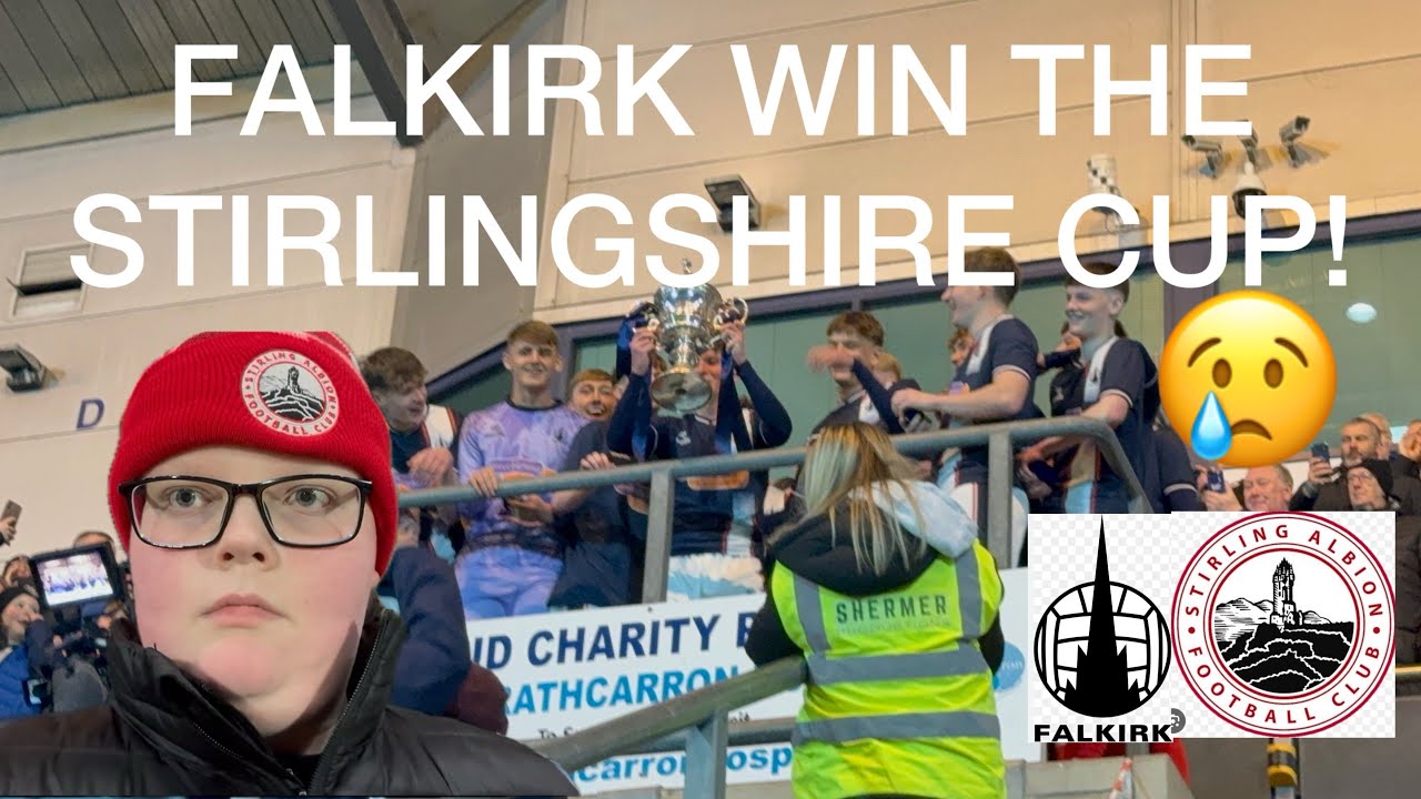 FALKIRK WIN THE STIRLINGSHIRE CUP AS THEY HEAVILY BEAT STIRLING IN THE FINAL!