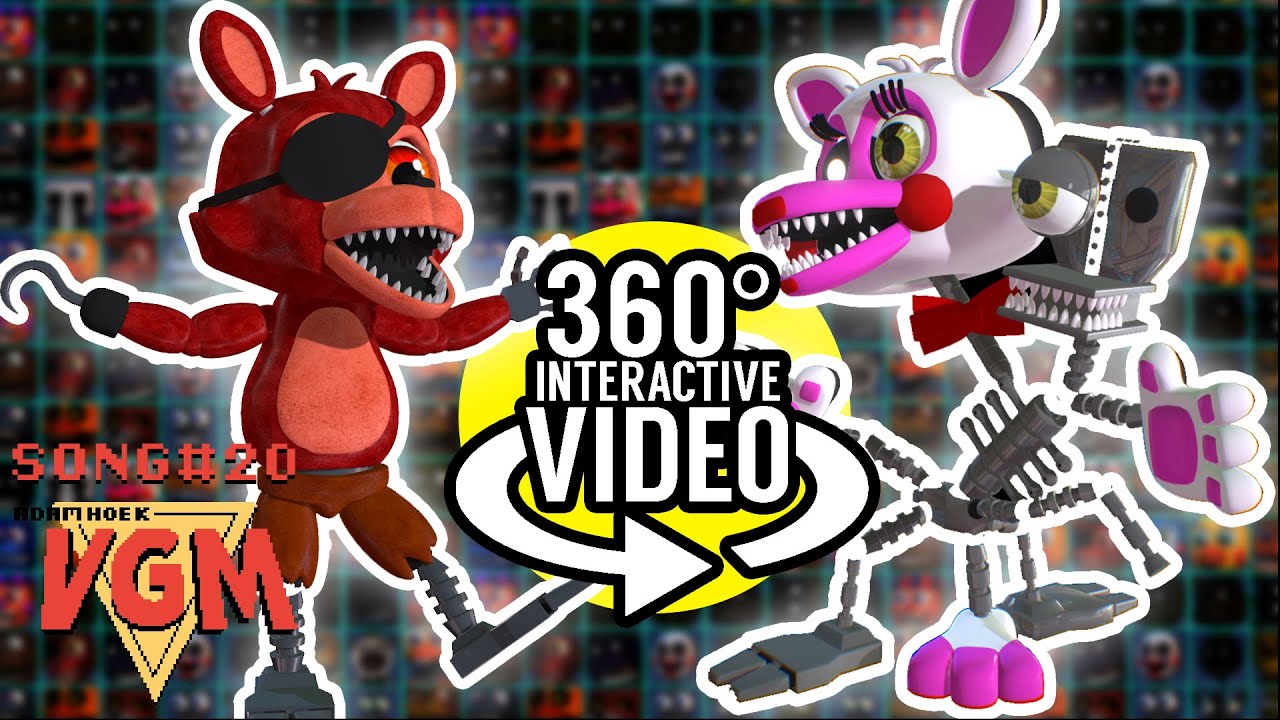 360° VR FNAF World SONG 'In ThE gLiTcH'