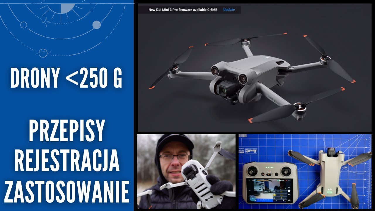 Drony o masie do 250g: Kompendium wiedzy na start 2023. Przepisy, rejestracja, jak wysoko i daleko?
