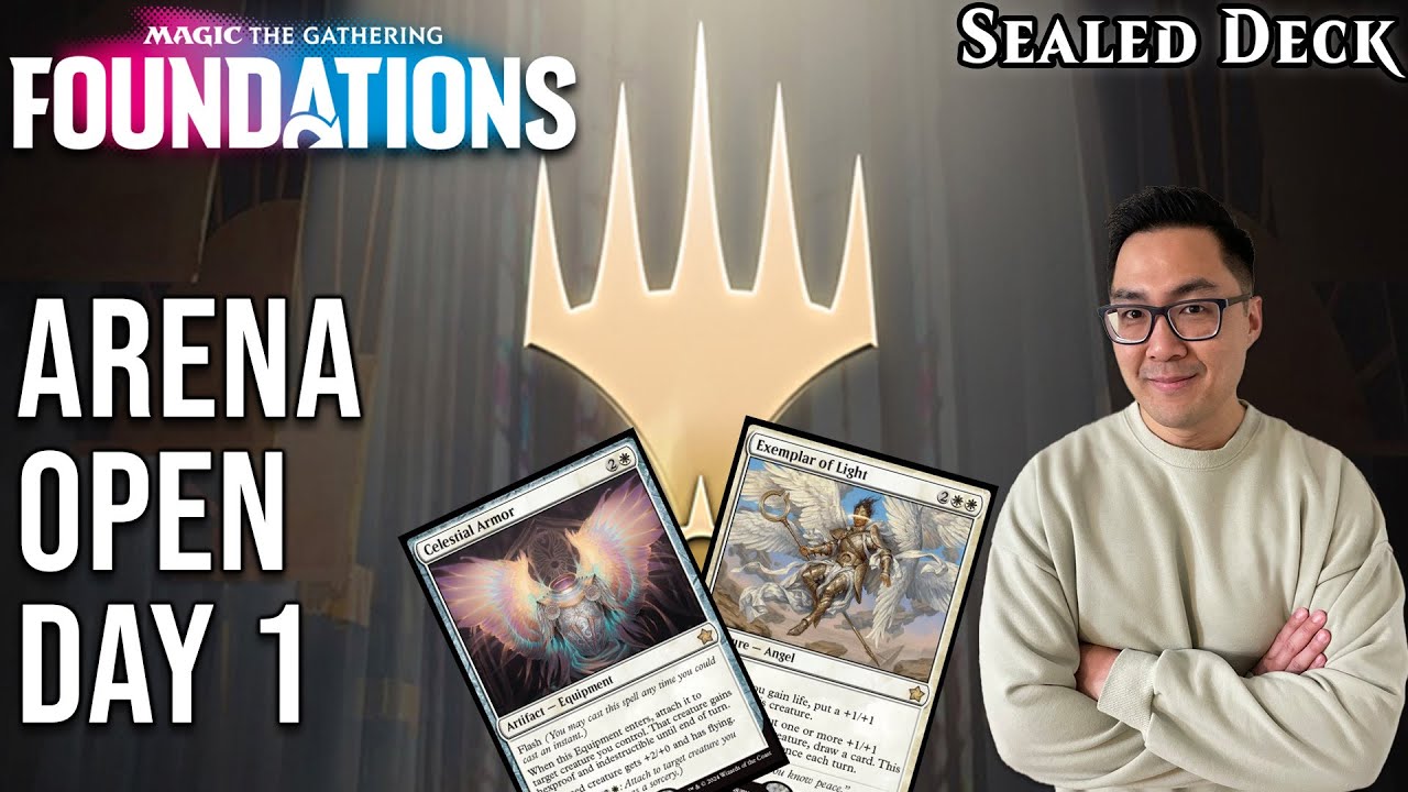 Let's Win $2000 With These Busted Rares! | Arena Open Day 1 | Foundations Sealed Deck | MTG Arena