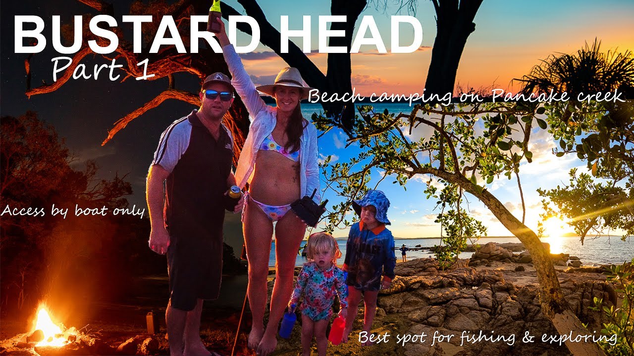 BUSTARD HEAD CAMPING | Part 1 | Beach camping only accessible by boat
