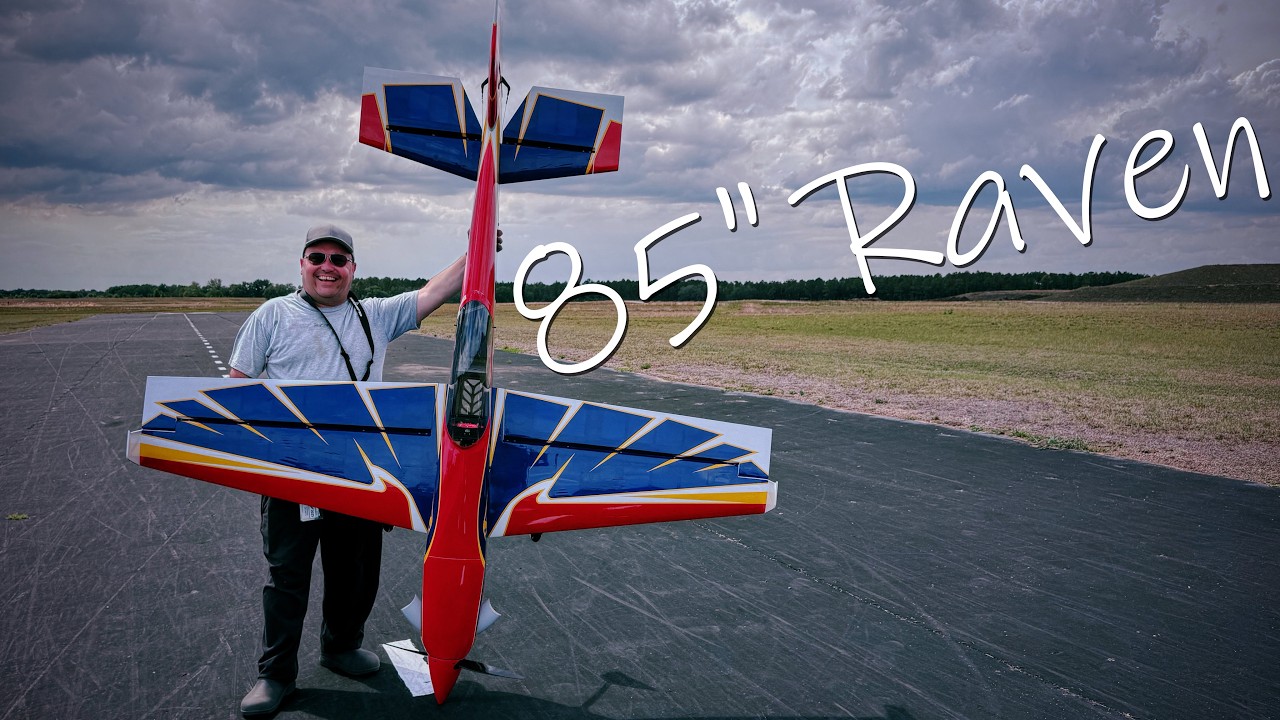 ExtremeFlight Raven 85” – Smooth Power, Precision, and Grace in the Air