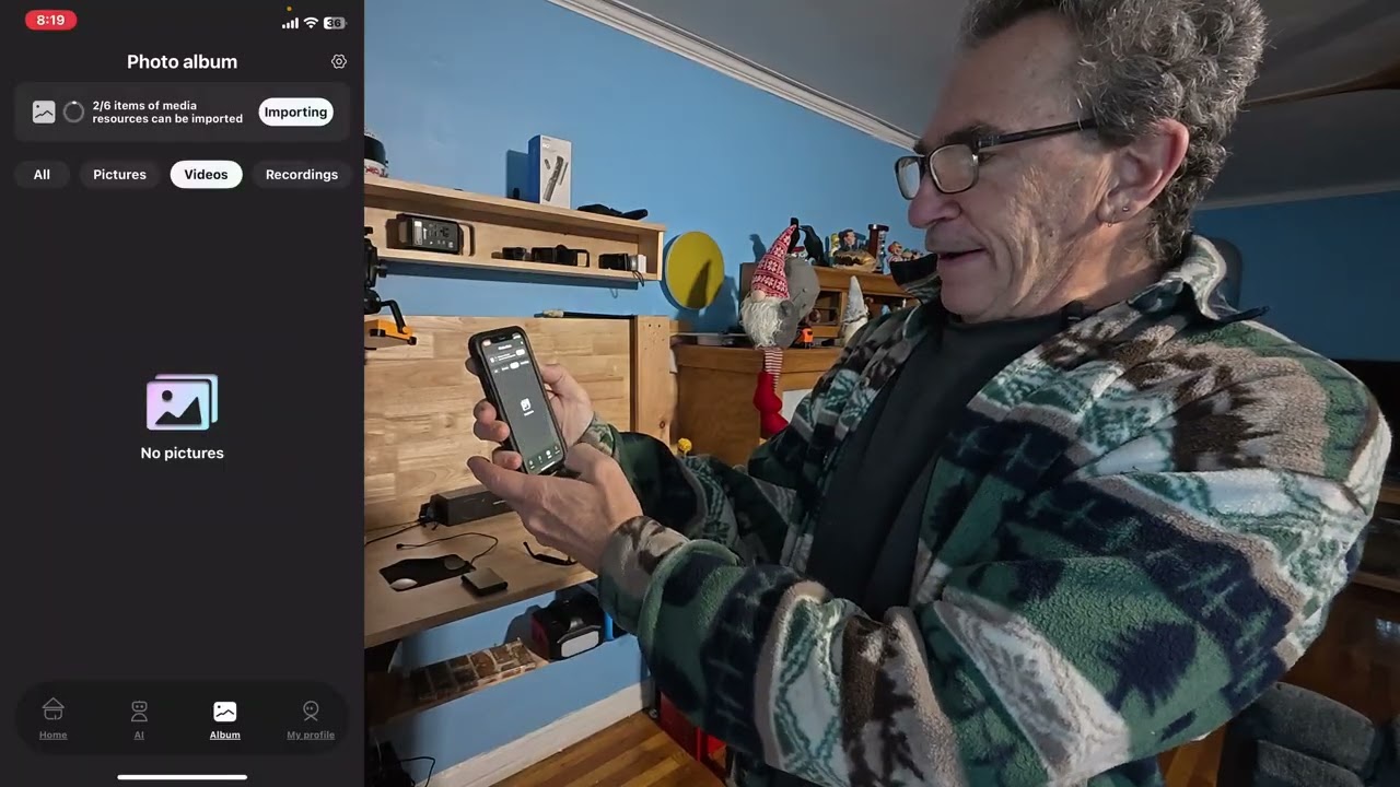 Amwetu AI Smart Glasses with Camera, 1080P Video Recording Glasses, 8MP Camera Glasses, Real Time