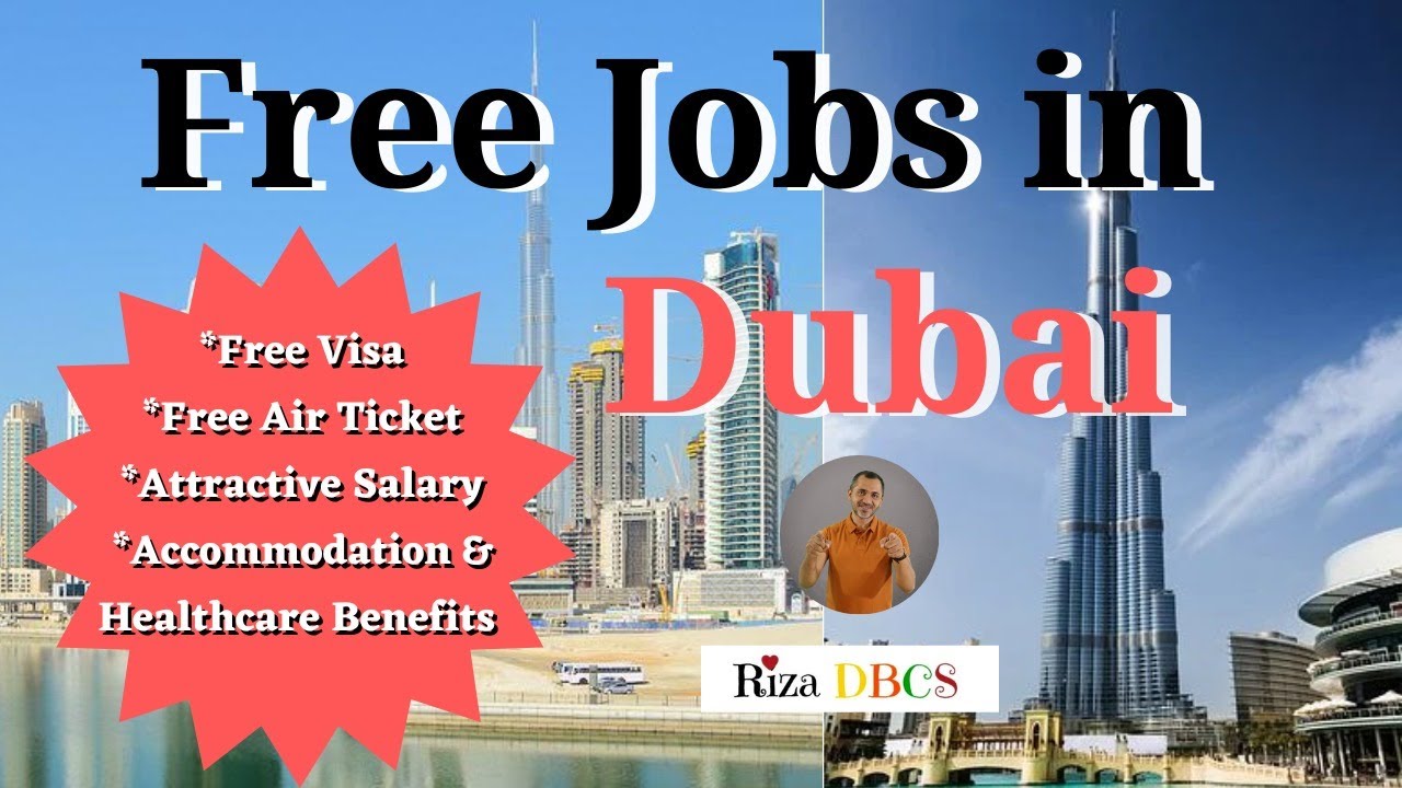 Free Jobs in Dubai-Supermarkets-Hotels-Free Zone- Now Hiring