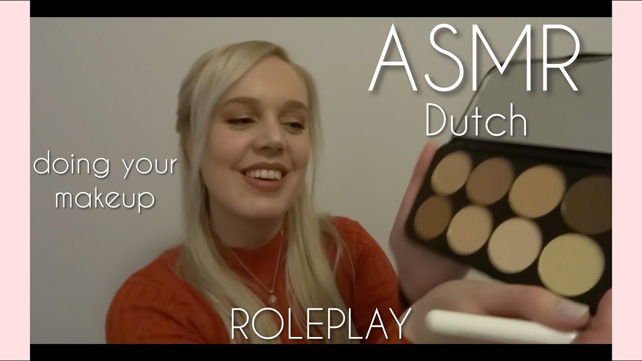 ASMR Dutch * ROLEPLAY * Doing Your Makeup * Soft Spoken * Nederlands