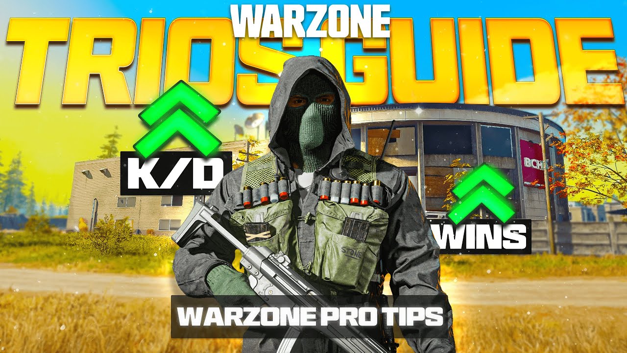 The #1 Trios Guide to becoming BETTER in Warzone🔥 (Verdansk)
