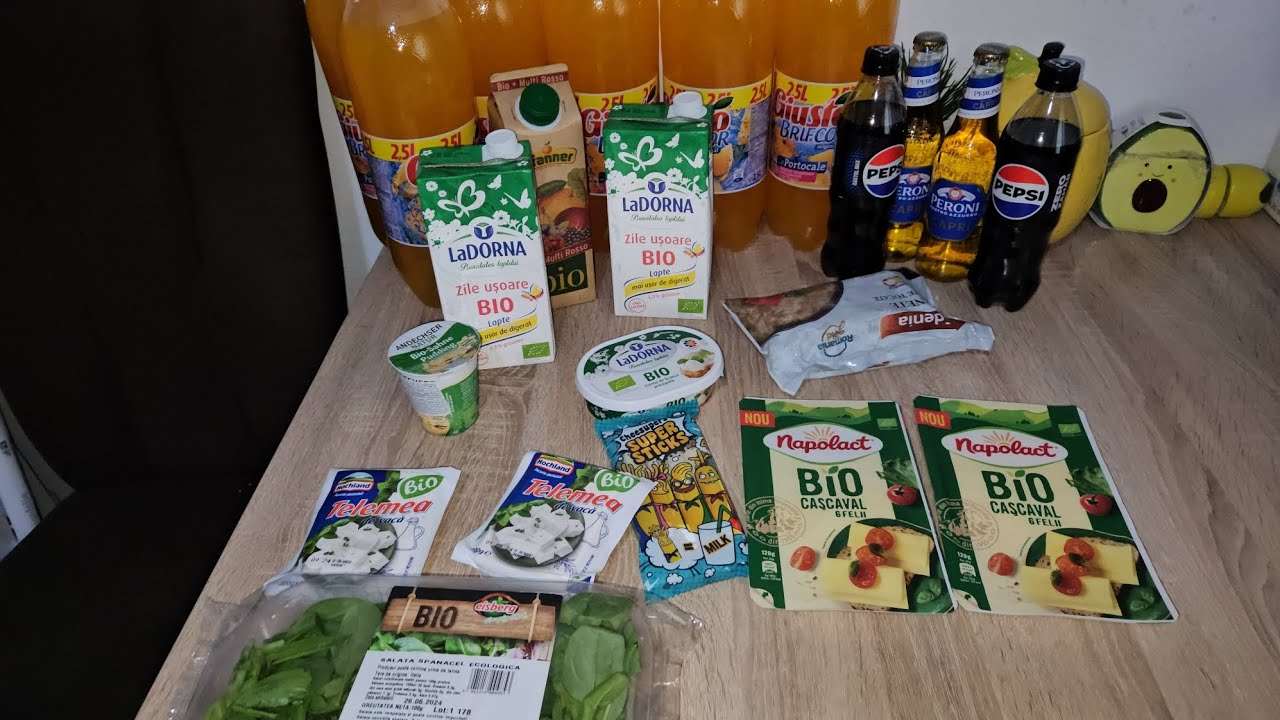 Cumpărături alimentare-14produse gratuite de la Sezamo/cumpărături Lidl săptămână XXL