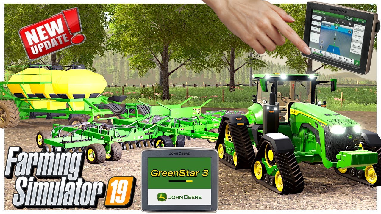 🔸NEW UPDATE🔸 SIM DASHBOARD TOUCHSCREEN CONTROLS - Farming Simulator 19