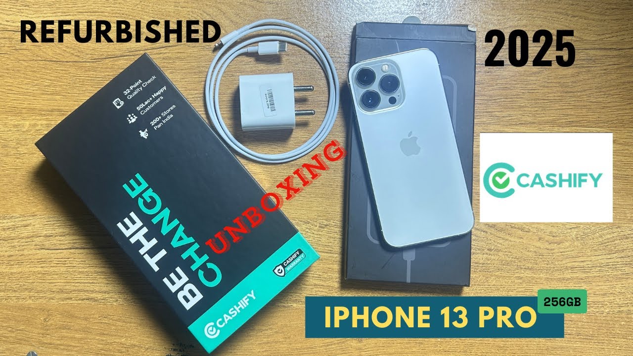 Cashify Refurbished iPhone 13 pro Unboxing बैटरी की हेल्थ ठीक नहीं Problem