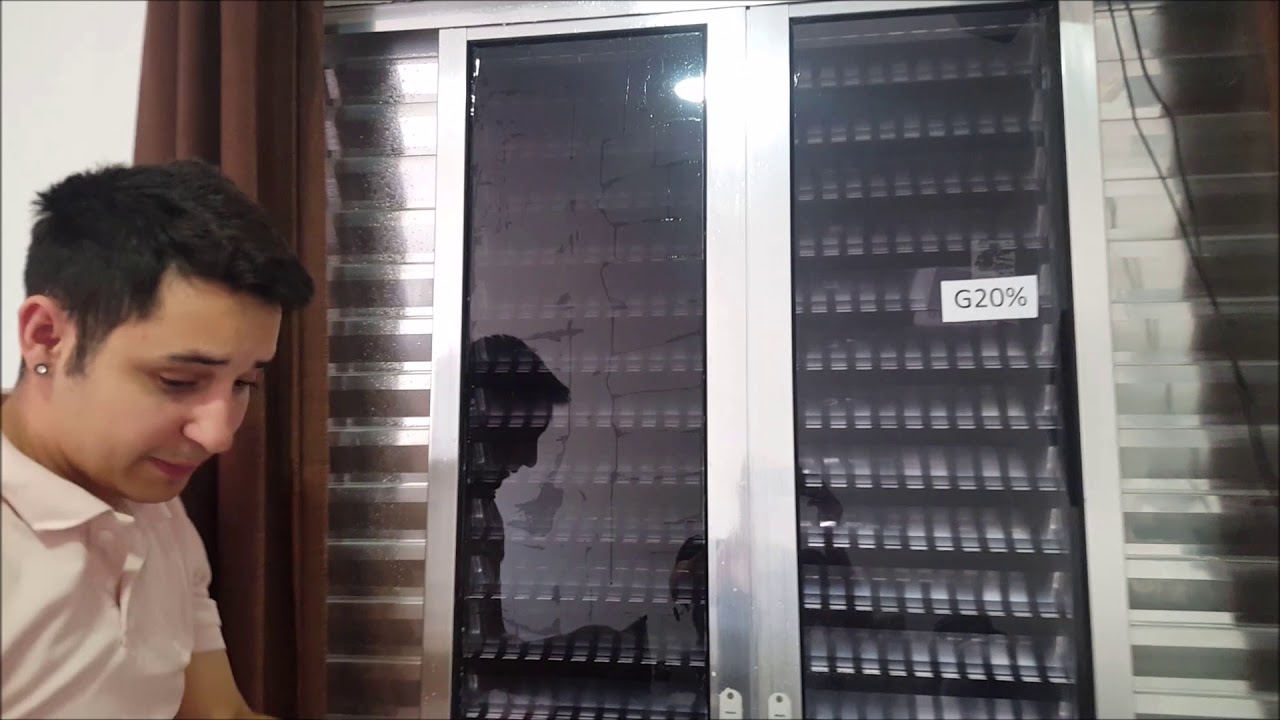 como instalar pelicula no vidro