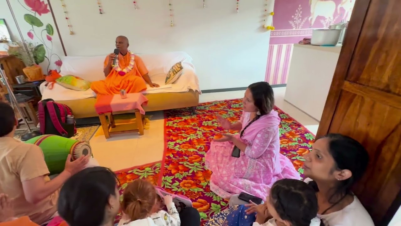 HH Bhakti Mukunda Swami with ISKCON Eindhoven Devotees, 27th June 2025