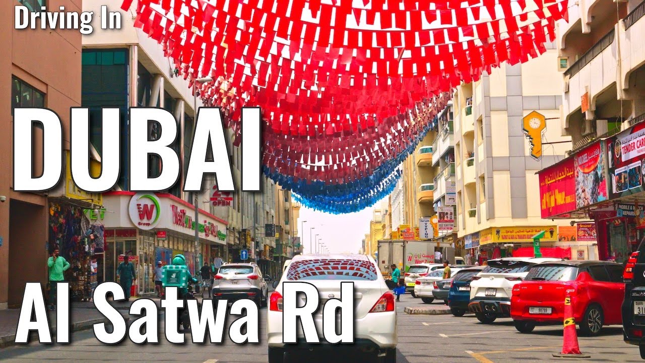 4K POV Driving in Dubai - Al Satwa - United Arab Emirates
