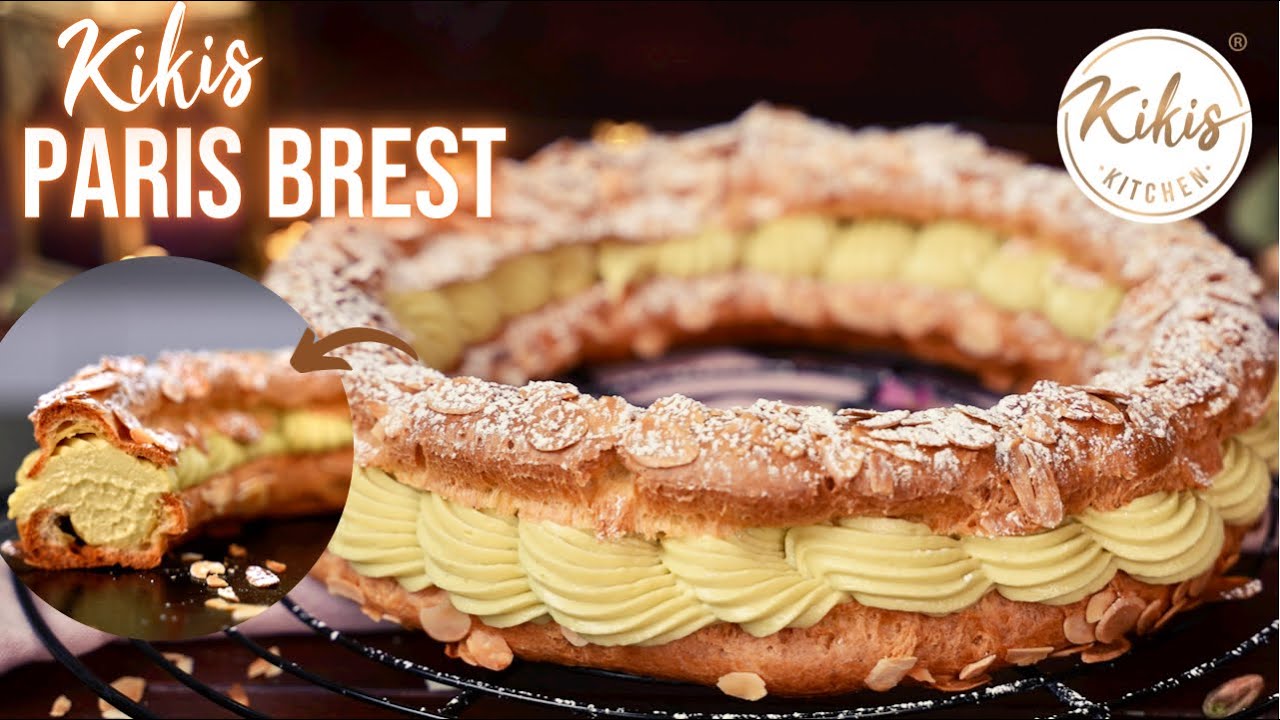 Paris Brest - Windbeutelkranz mit Pistaziencreme / Kikis Kitchen