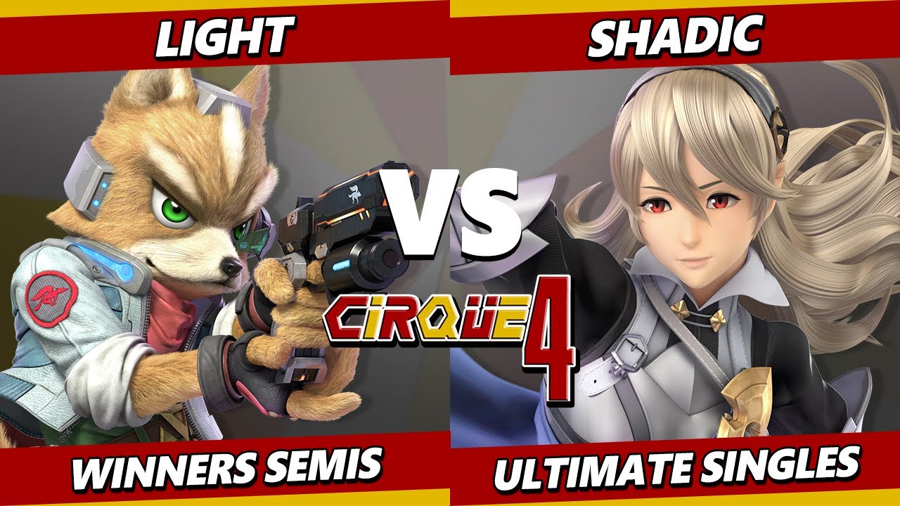 Cirque 4 TOP 8 - Light (Fox) Vs. SHADIC (Corrin) Smash Ultimate - SSBU