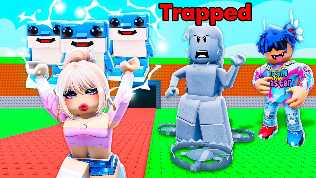 My GIRLFRIEND Got Bullied So I Made Her OVERPOWERED In Roblox Steal A Brainrot...