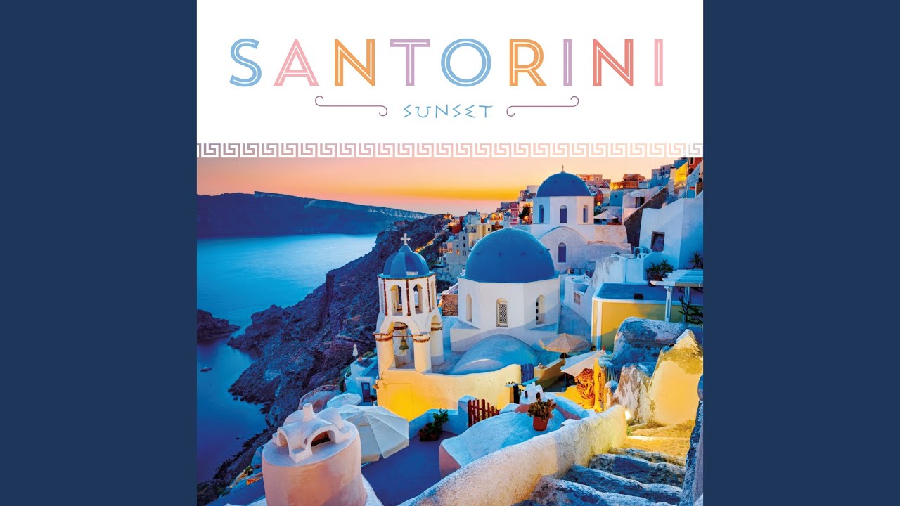 Sunset over Fira