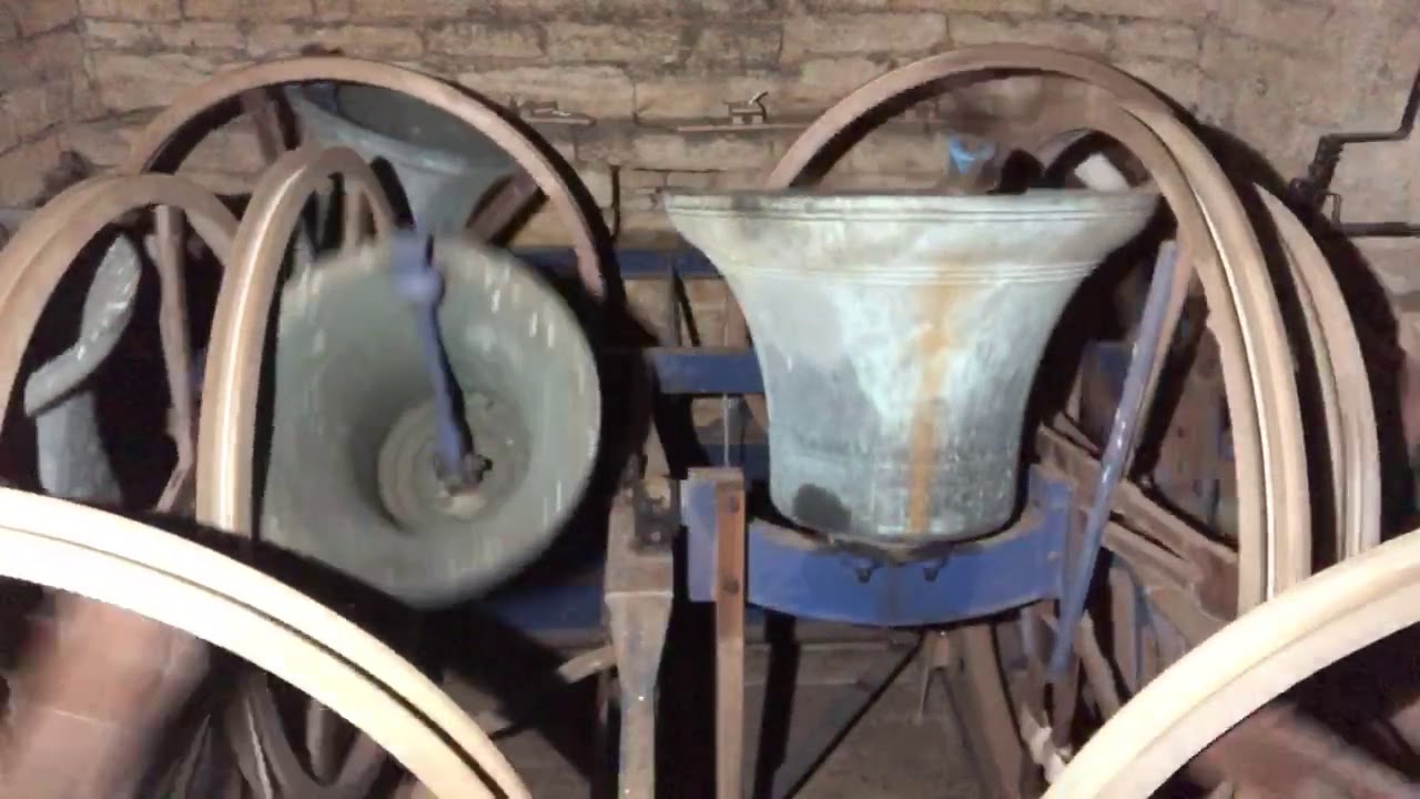 Bell Ringing in the Belfry at Horsley, Glos
