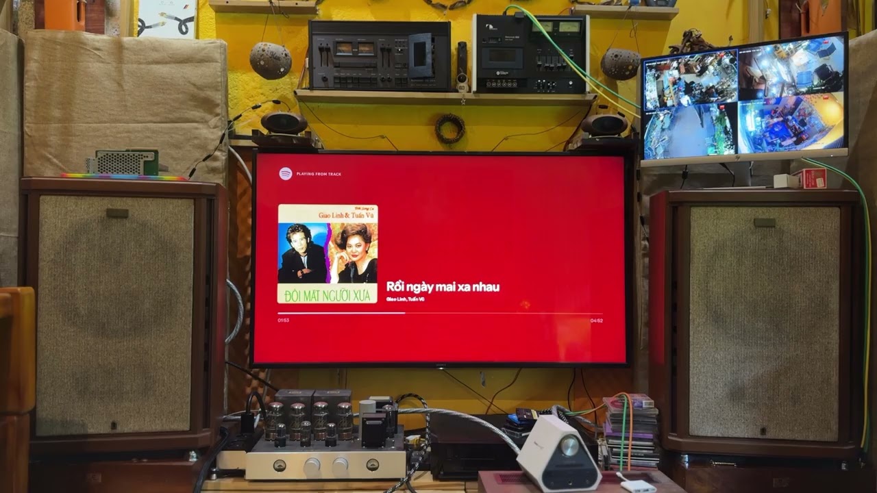 Rồi Ngày Mai Xa Nhau/ Giao Linh & Tuấn Vũ ( luxman , bacl ,spotify, marantz 94, tannoy stirling HW )