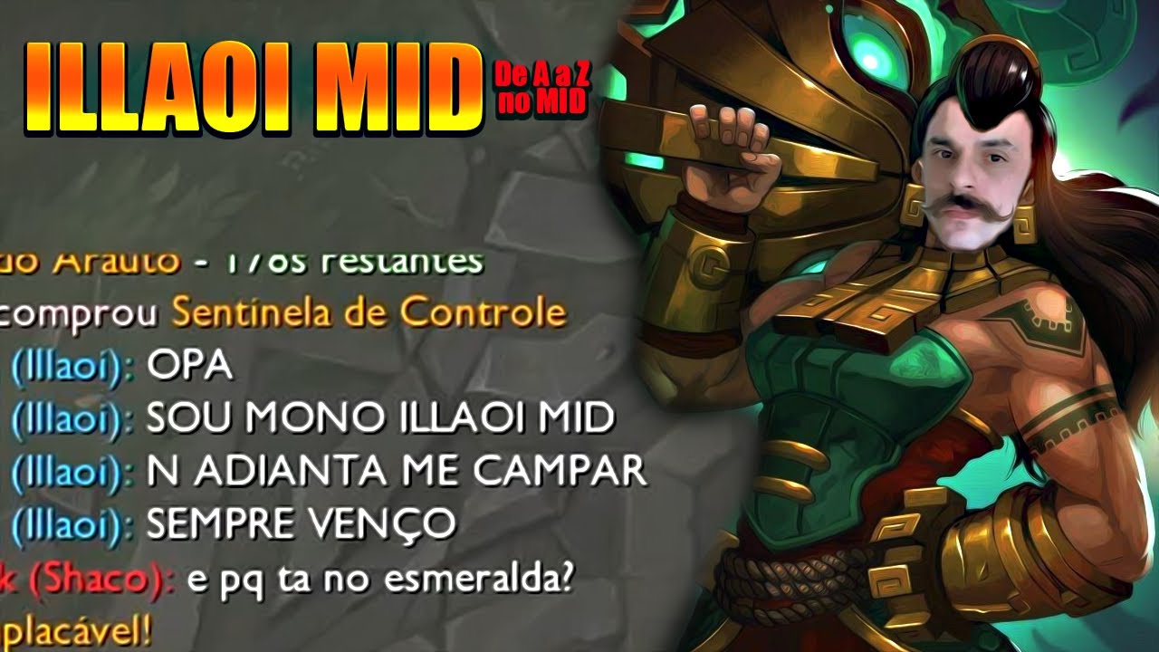 COMO EU N SAI DO ESMERALDA SENDO MONO ILLAOI MID AINDA?