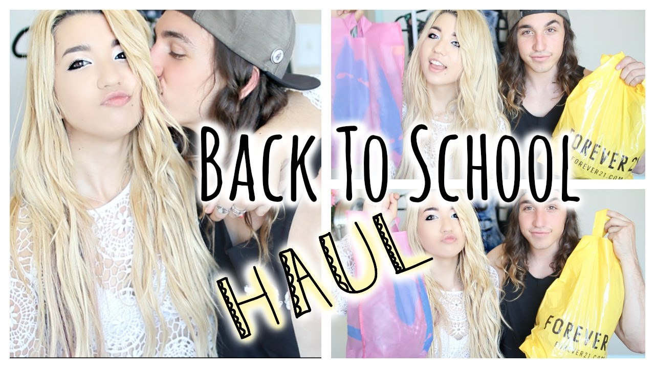 After School / Back To School Outfits Feat. Boyfriend Denim || ZiziMakeup