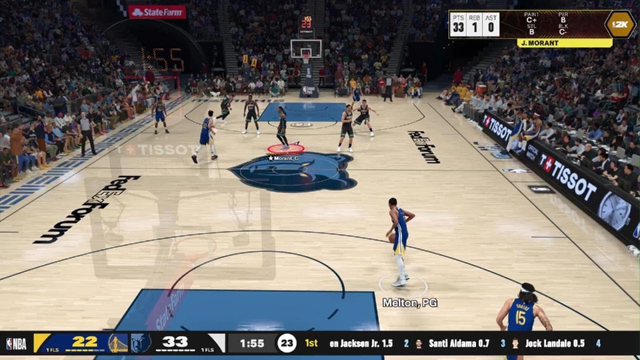 Grizzles VS  Warrior's