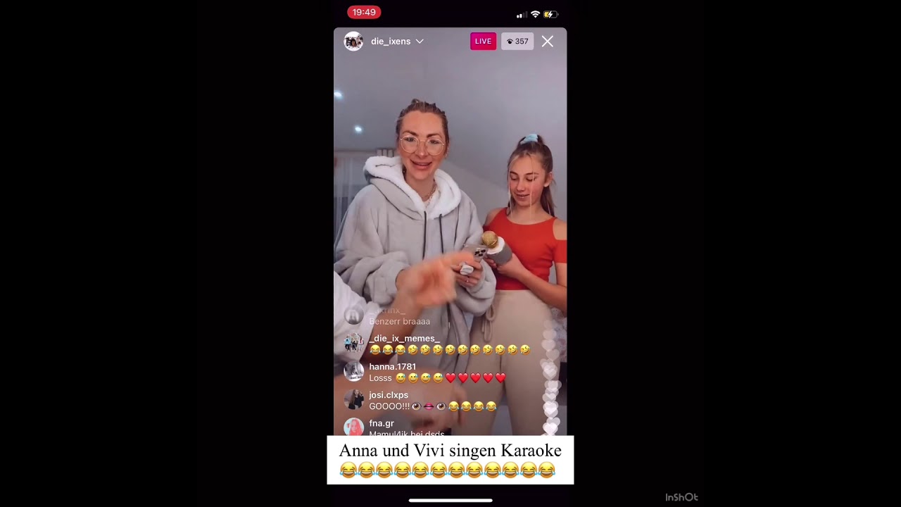 Anna Vivi und Sven singen Karaoke ( ⚠️ könnte ein bisschen cringe werden)