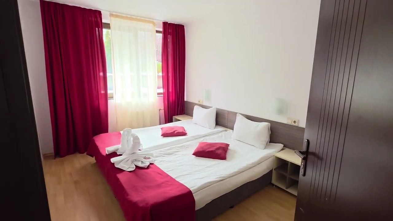 South-facing one-bedroom apartment in Mountain Paradise 3 complex, in Ski Area of Bansko