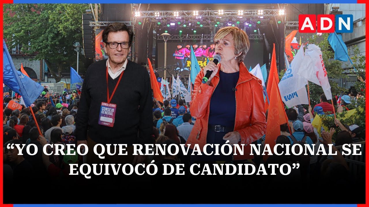 Carlos Larraín dispara contra la candidatura de Evelyn Matthei