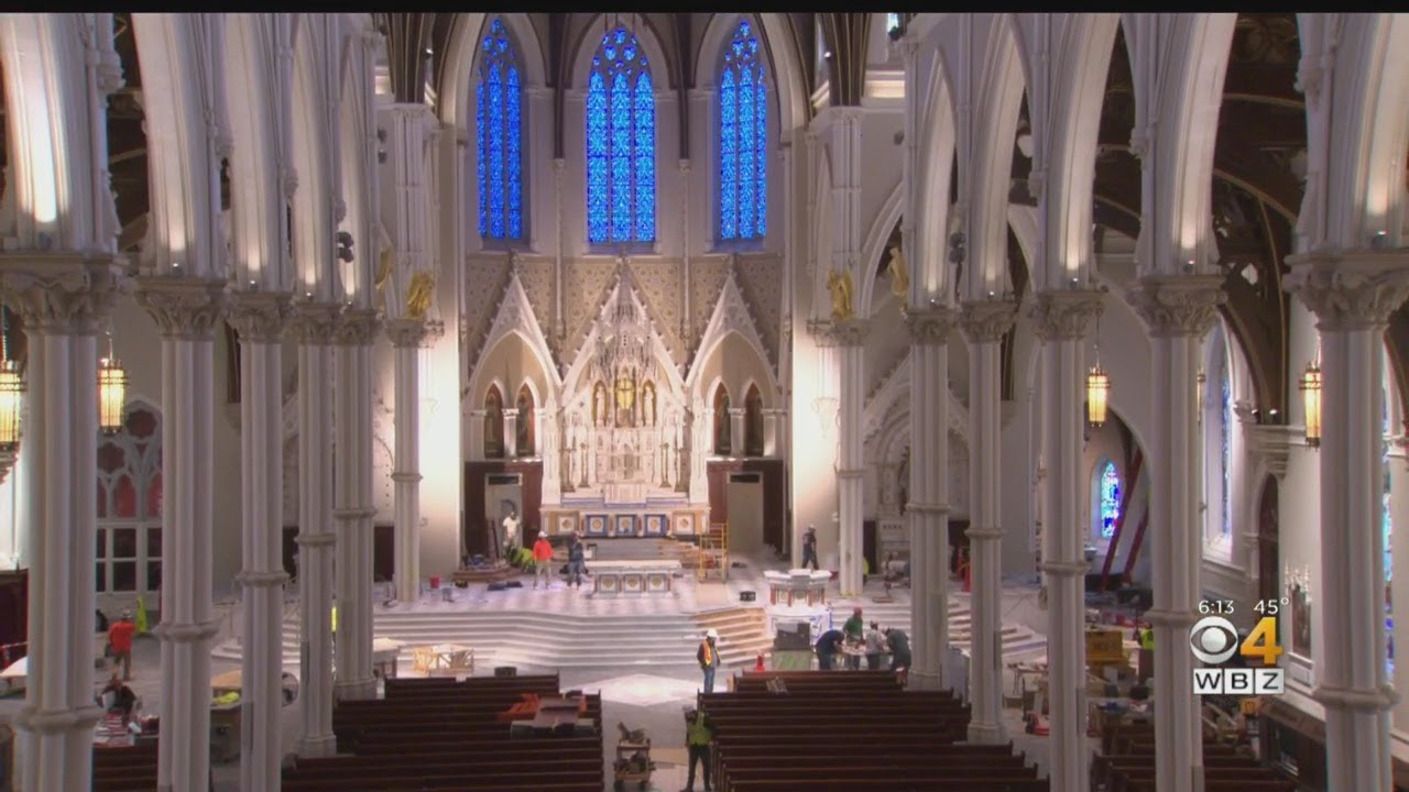 Cathedral Of Holy Cross Ready For Palm Sunday After $26 Million Renovation