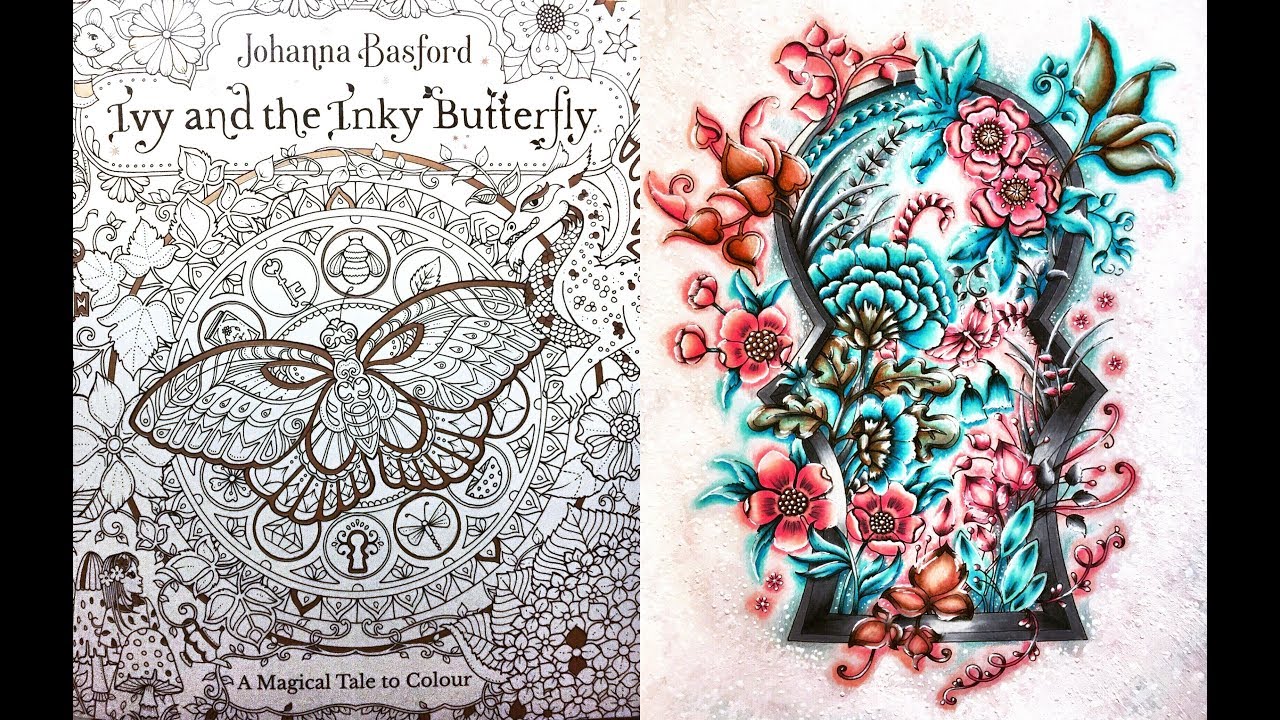 Обзор раскраски антистресс Johanna Basford 