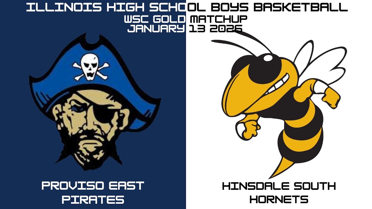Illinois High School Boys Basketball: Hinsdale South vs Proviso East