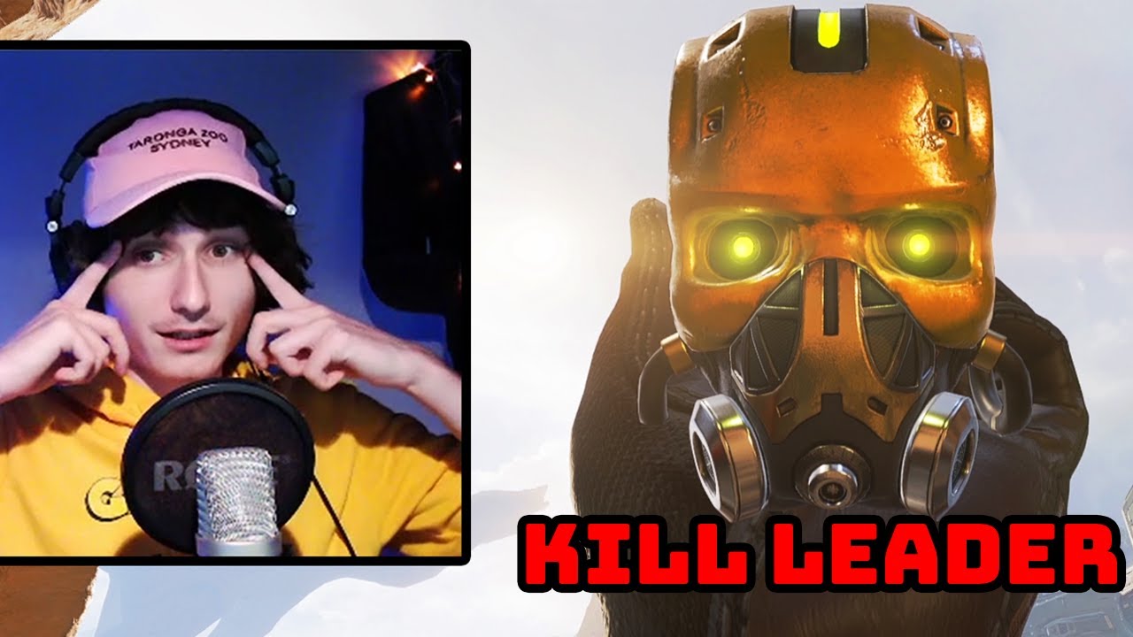 Using the CAUSTIC HEIRLOOM to become KILL LEADER in Apex Legends