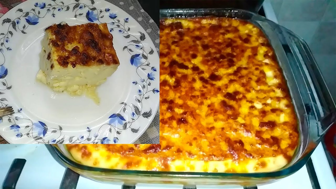 Молозиво в духовке. Colostrum in the oven.