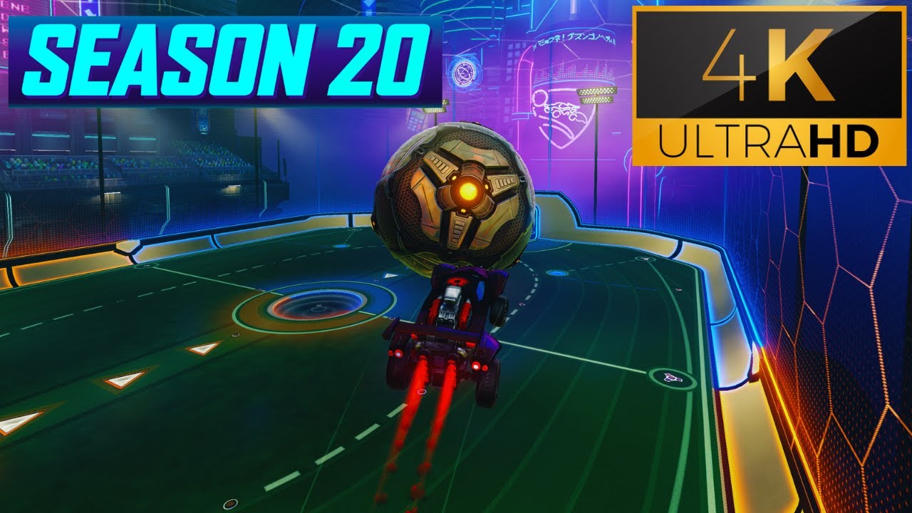 *NEW* RANKED 4v4 Gameplay in Rocket League Season 20! (TOP 1% Player)