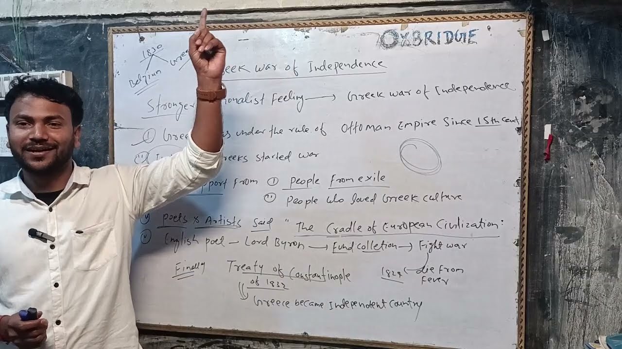 Part- 15 @July revolution/The Greeks war of independence/ History 10th CBSE #Nationalism in Europe 