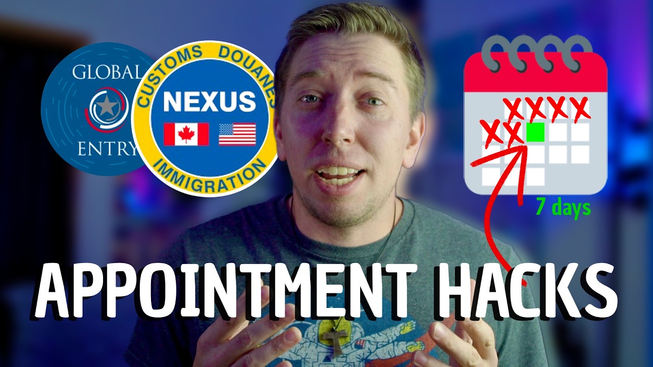 How To Get A NEXUS/GLOBAL ENTRY Interview In Days, Not Months!