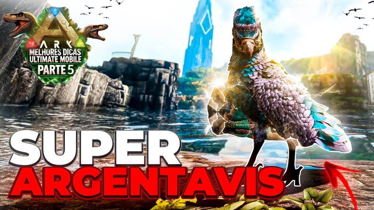 COMO DOMAR ARGENTAVIS SUPER RAPIDO - Melhores Dicas ARK ULTIMATE MOBILE PARTE 5
