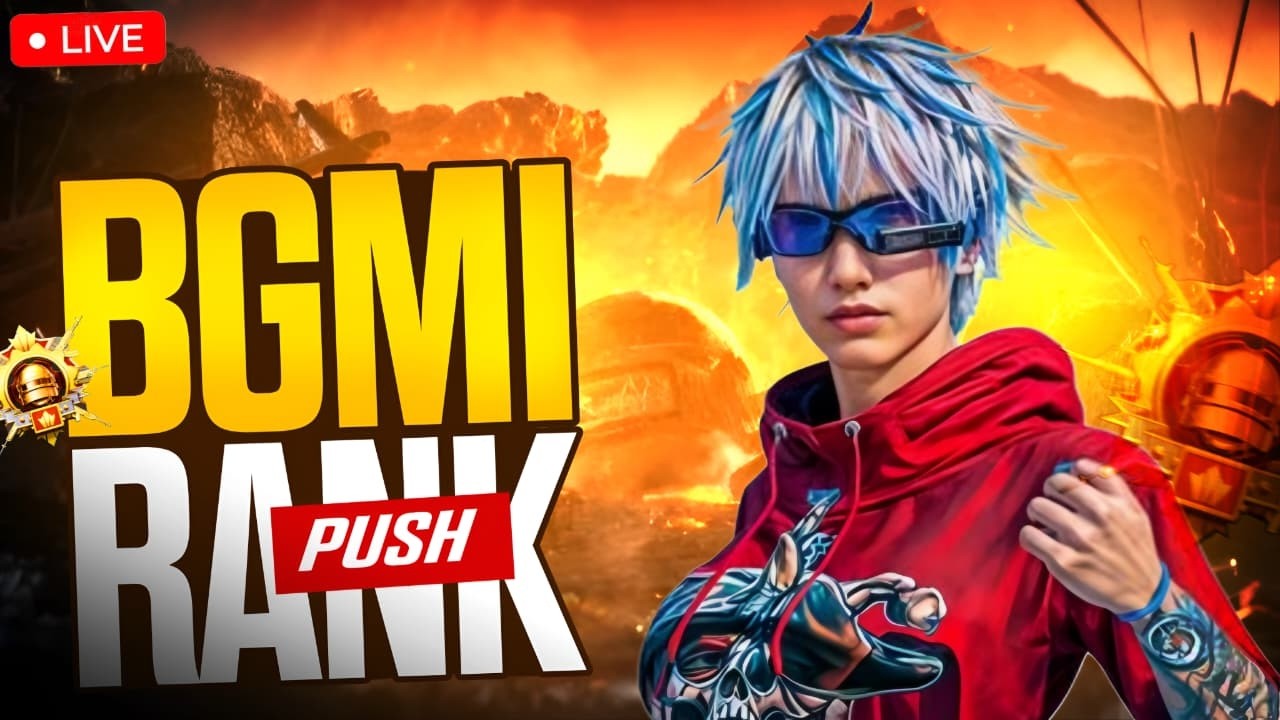 🔴 BGMI LIVE RANK PUSH 🔥 | ROAD TO CONQUEROR 🏆