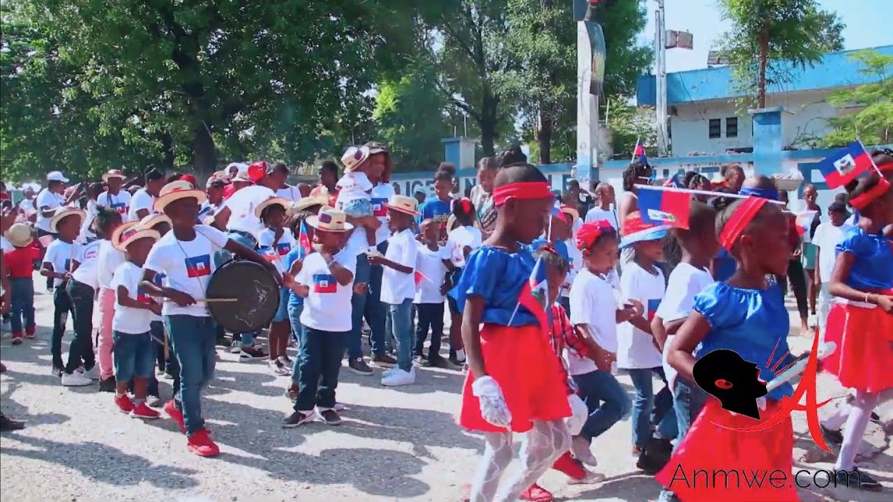 GROS MORNE: Célébration de la fête du drapeau Haitien, 18 Mai
