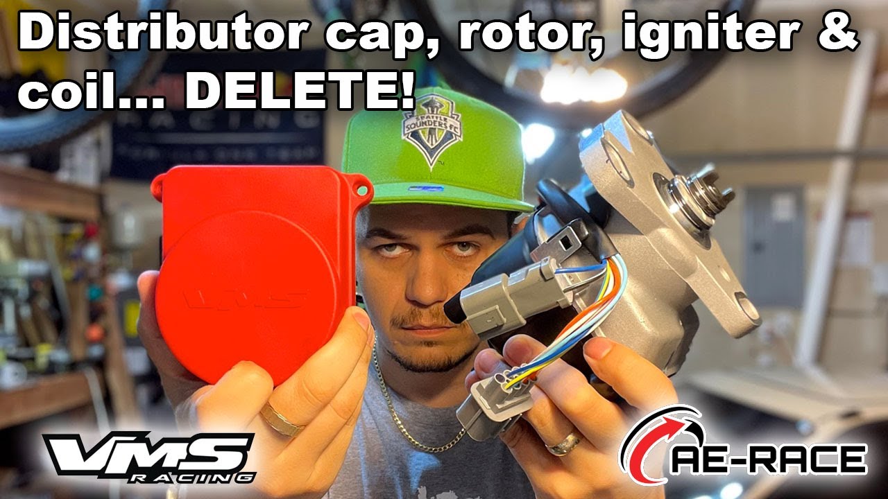 Delete your Honda distributor cap, rotor, igniter and coil for coil-on-plug conversion