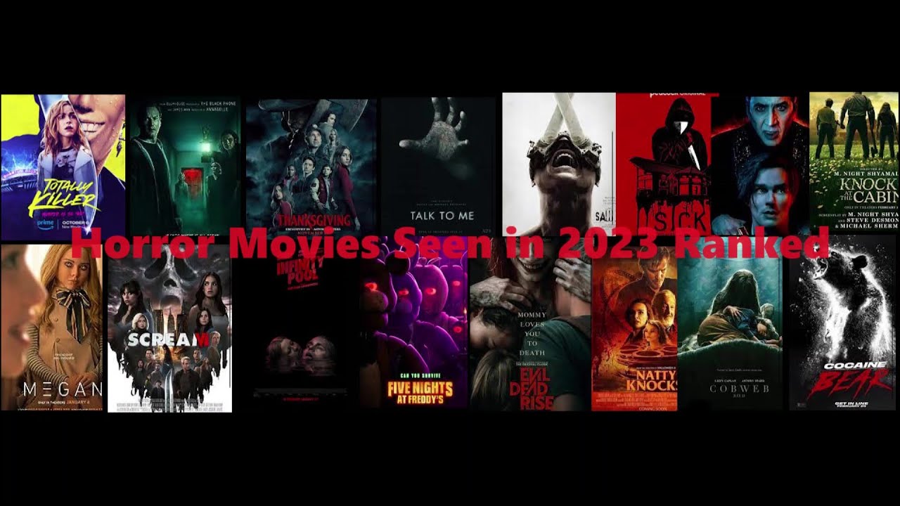 Horror Movies Seen in 2023 Ranked