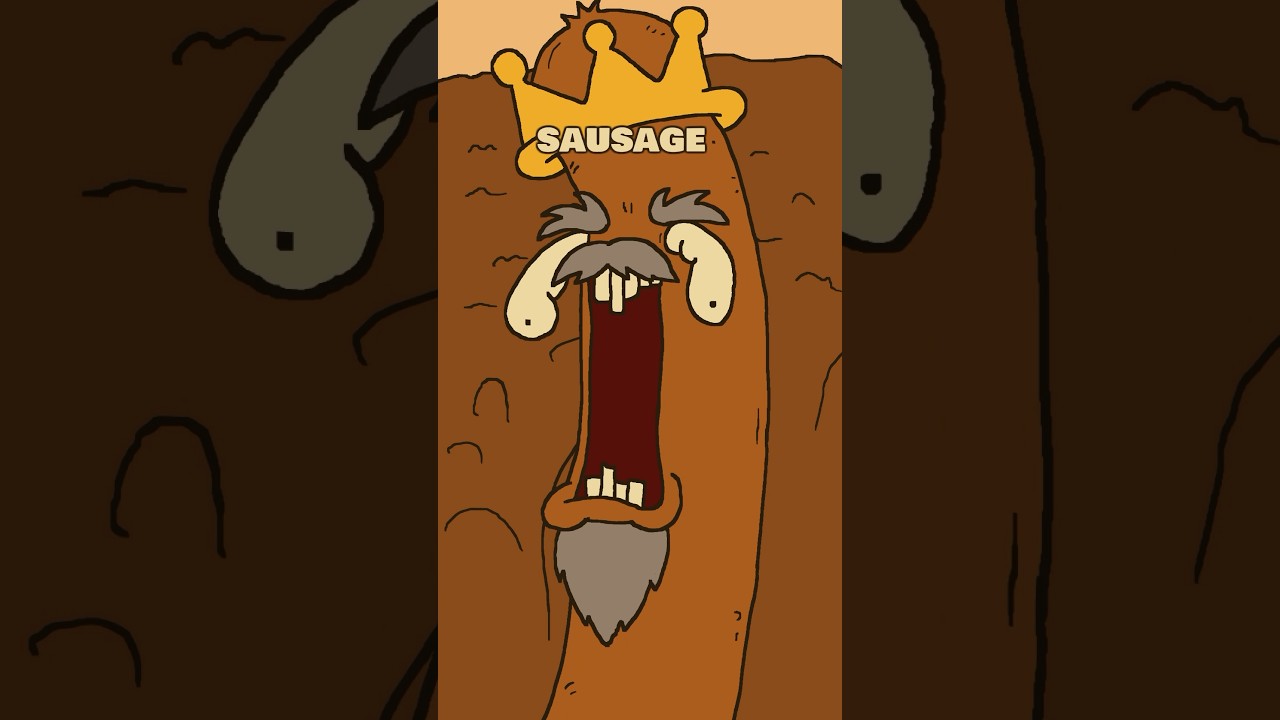 Nigel and Marmalade help with a sausage problem #animation
