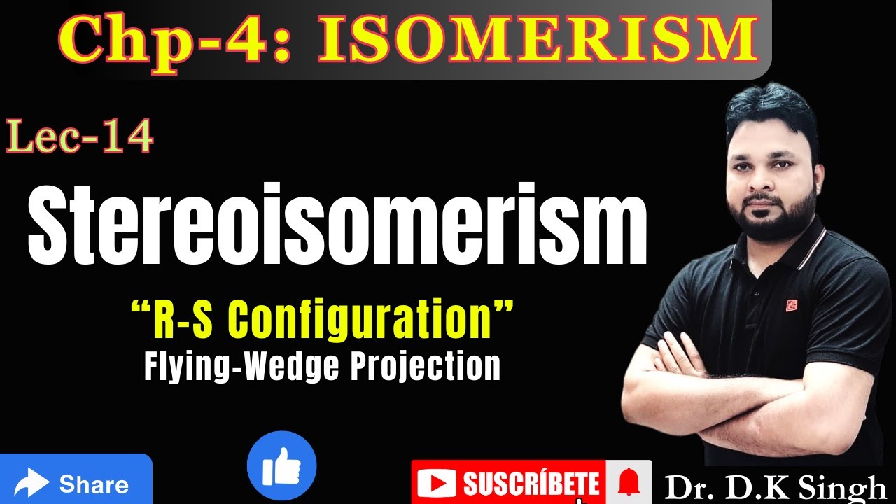 #14 STESREOCHEMISTRY | R-S Configuration of Organic Molecules 