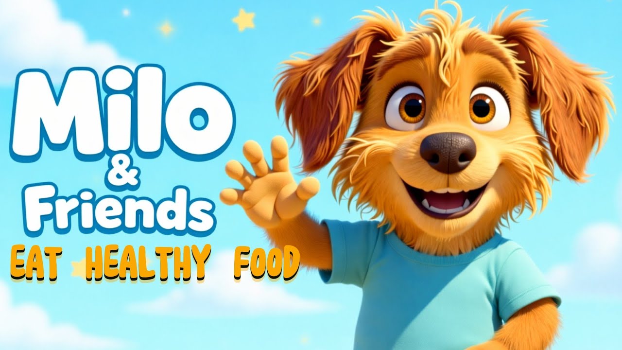DAILY LIFE for Kids   Eat Healthy Food Song with Milo