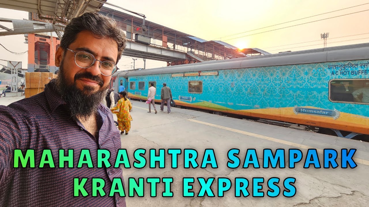 12908 Maharashtra Sampark Kranti Express Journey Delhi to Mumbai in 3AC Ecomony Class