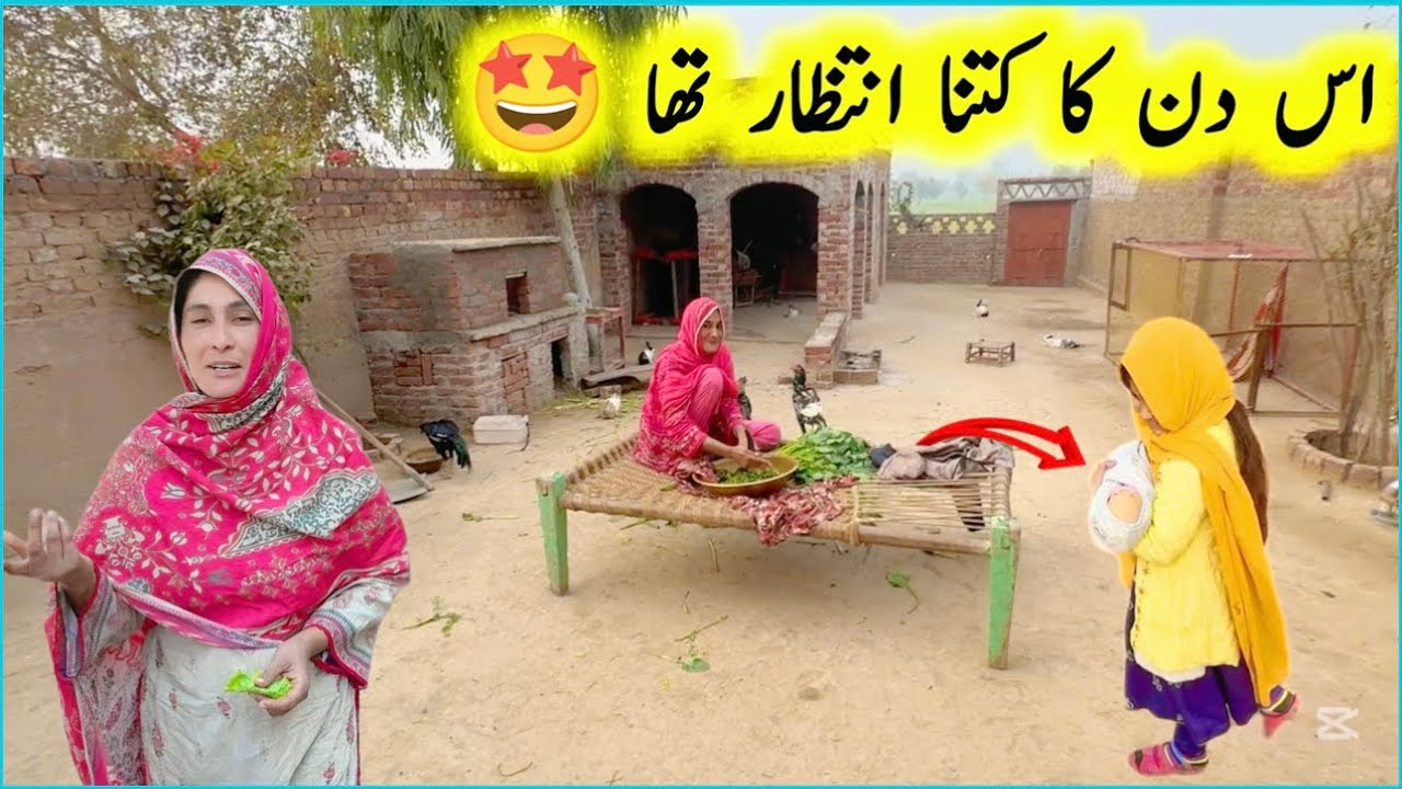 is Din ka kitna intazar tha 😁|| pak village family
