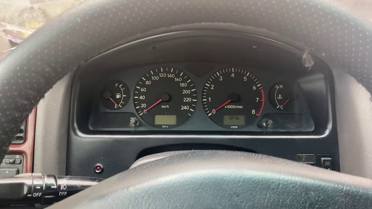 Снятие приборной панели avensis st220